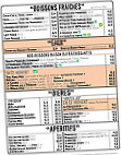 Cafe Odessa menu