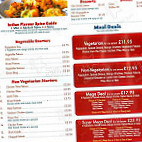 Indian Flavour menu