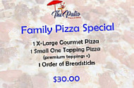 The Patio Pizza Bbq menu