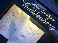 Altes Landhaus Buddenberg menu