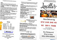 Lucille's menu