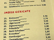 Beko Grill menu