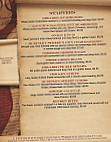 Mckinley Street Taverne menu