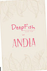 Deepfish By Andia menu