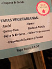 Bar De Tapas La Buena VidaGRANADA menu