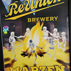 Reunion Brewery menu