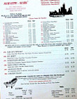 Sub City menu