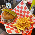 Bullseye Burger House food