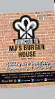 Mj's Burger House menu