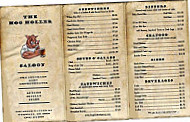 Hog Holler Saloon menu