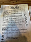 The Mill South Tampa menu