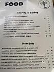 Brewhouse Margaret River menu
