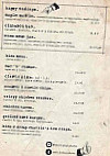 Smiths Matakana menu