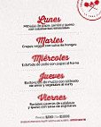 La Vera Pizza menu