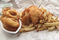 Chumley Warner's British Fish & Chips food