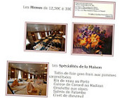 Hotel Restaurant Cazaux menu
