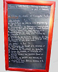 Auberge de Booneghem menu