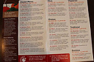 Pizzamaster menu