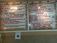 Carlos River Cafe menu