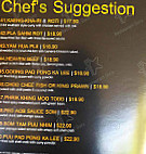Mie Thai Takeaway menu