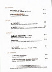 Le Julianon menu