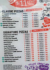 Crust Gourmet Pizza menu