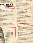 Adagio Pasta Grill menu