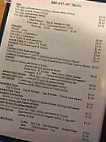 Diamond S Diner menu