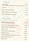 Osteria La Capannina menu