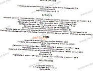 Trattoria Chez Giovanni menu