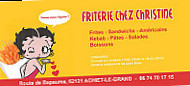 Friterie Chez Christine menu
