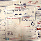 Lighthouse menu