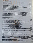 Belvedere menu