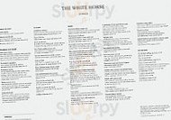 The White Horse menu