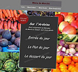 Le Belvédère menu