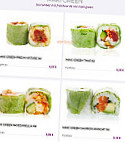 Eat Sushi menu