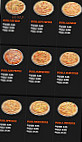 7 Pizza menu