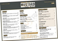 Mustard menu