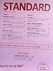 The Standard menu