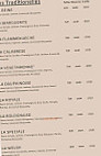 PIZZA CITY CAMBRAI menu