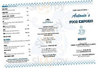 Antonios Food Emporio menu