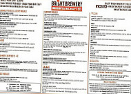 Bright Brewery menu