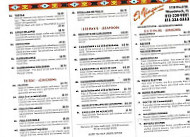 El Niagara Mexican menu