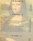 Monna Lisa menu
