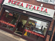 Pizza Italia outside