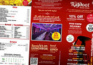 The Rajdoot Indian Restaurant menu