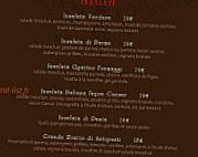 Casa Flavio menu