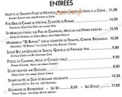 Latéral Café menu
