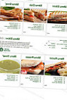 Panini Delivery menu