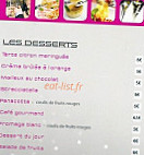 LA FIESTA menu